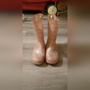 Capelli Girls Size 2 Rain Boots